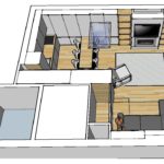 Interieurontwerp klein appartement 35 m2 Amsterdam