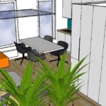 Interieurontwerp klein appartement 35 m2 Amsterdam