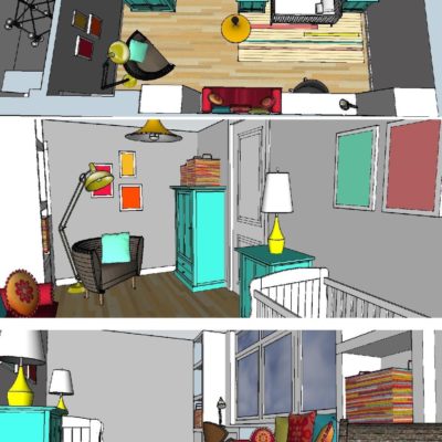 Interieurontwerp kinderkamer Middelburg Zeeland door LINDESIGN