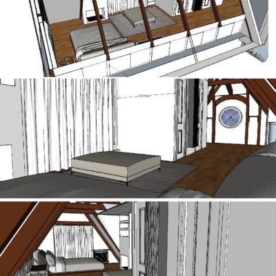 ontwerp 3D visualisatie ZOLDER MET WASHOK