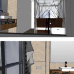 badkamer ontwerp project appartement en Bloc houthavens Amsterdam